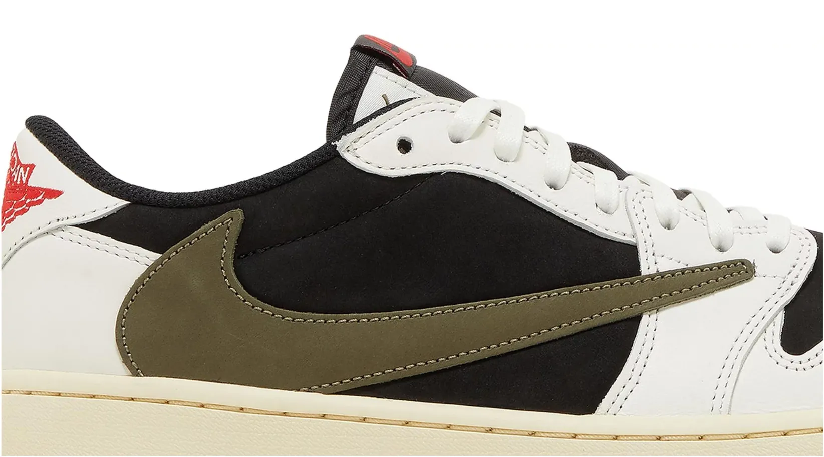 Jordan 1 Retro Low OG SP Travis Scott Olive - beetsneakers