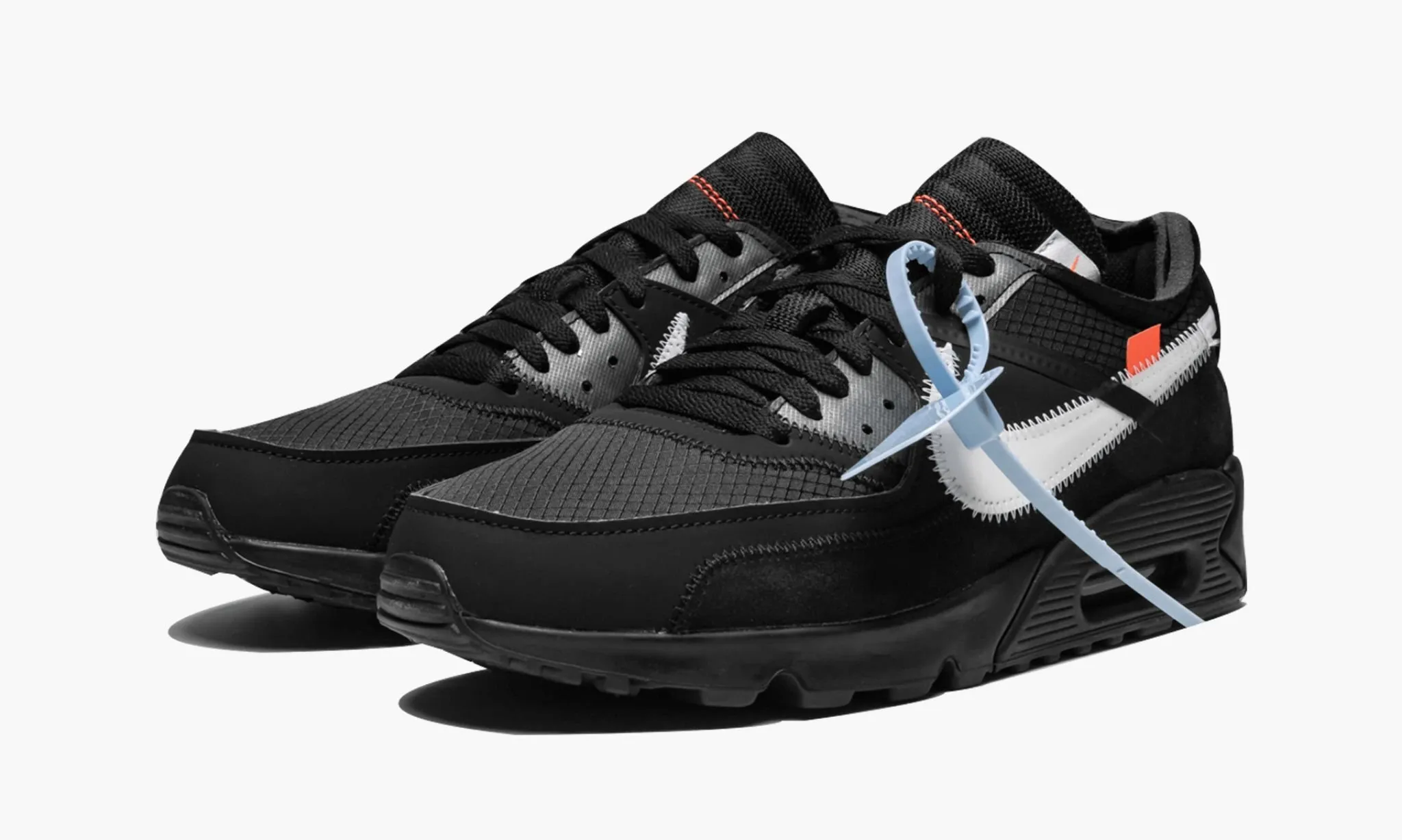 NIKE AIR MAX 90 Off White Black - beetsneakers