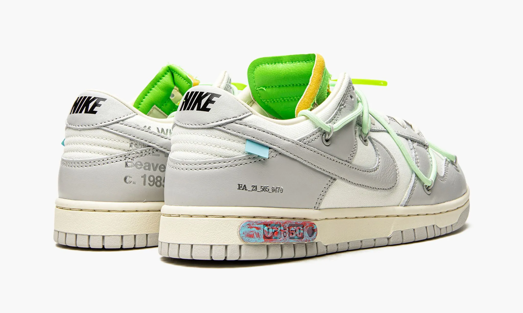 NIKE DUNK LOW Off White Lot 7 - beetsneakers