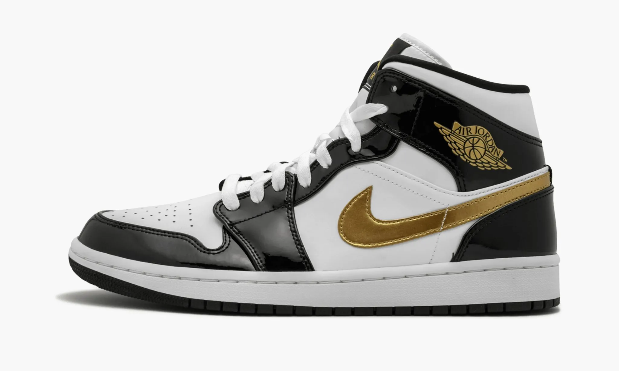 JORDAN 1 MID SE Black Gold - beetsneakers