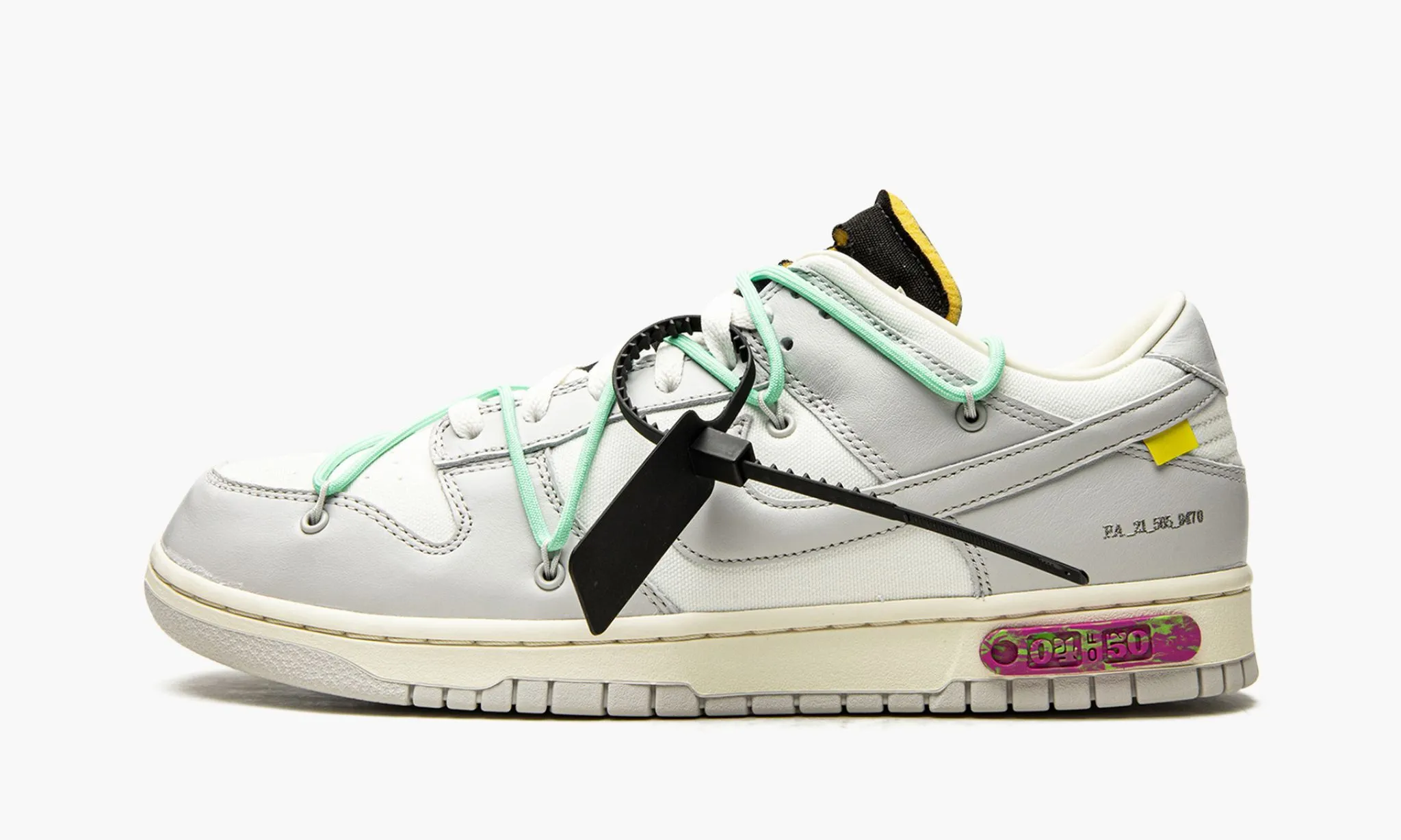 NIKE DUNK LOW OFF WHITE Lot 04 50 - beetsneakers