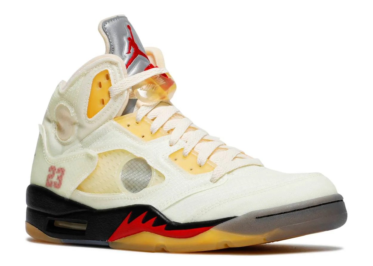 Jordan 5 Retro Off White Sail - beetsneakers