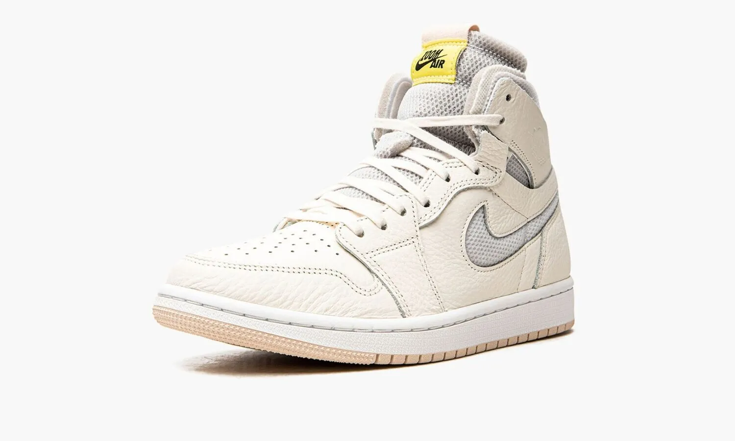 Jordan 1 High Zoom Pearl White - beetsneakers
