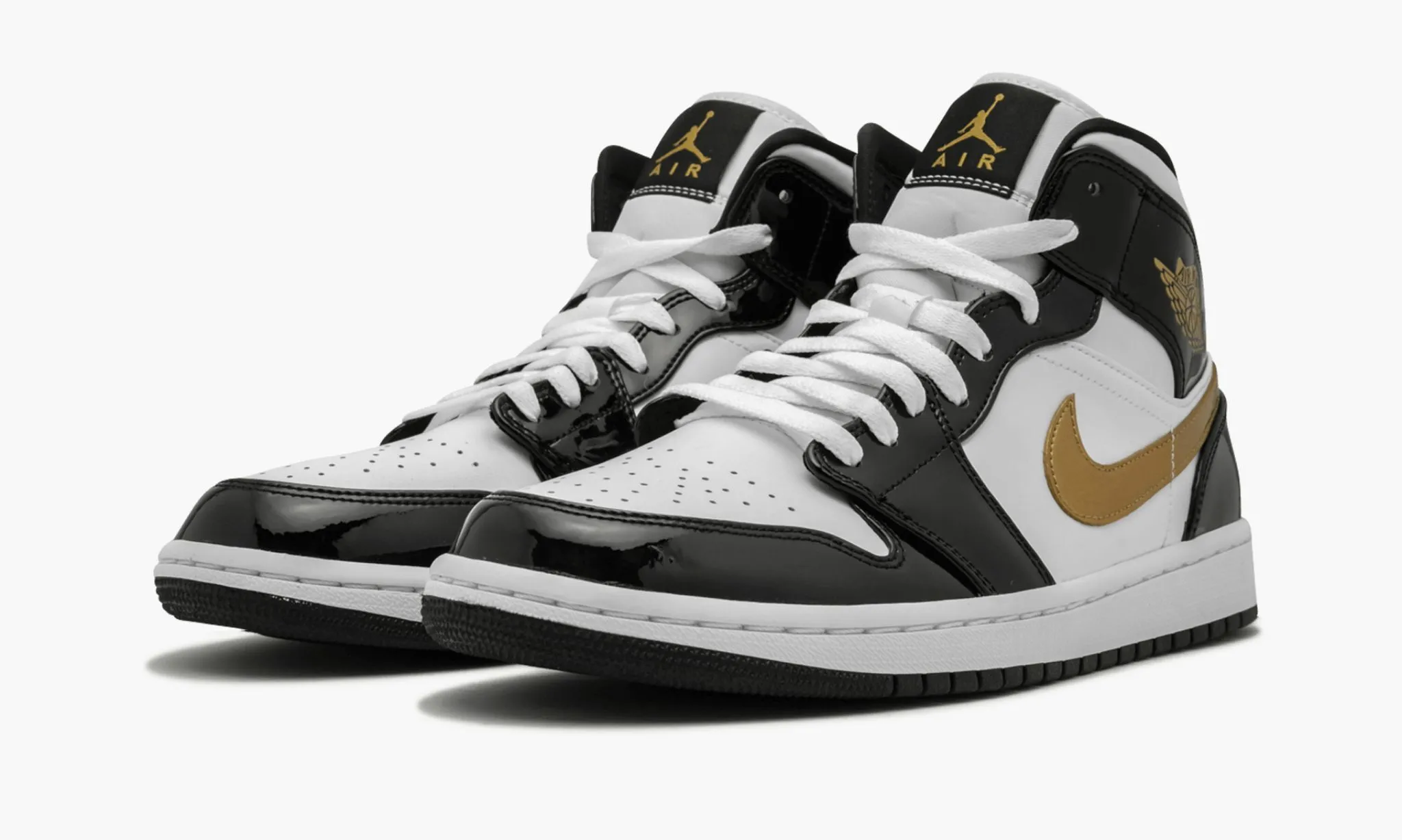 JORDAN 1 MID SE Black Gold - beetsneakers