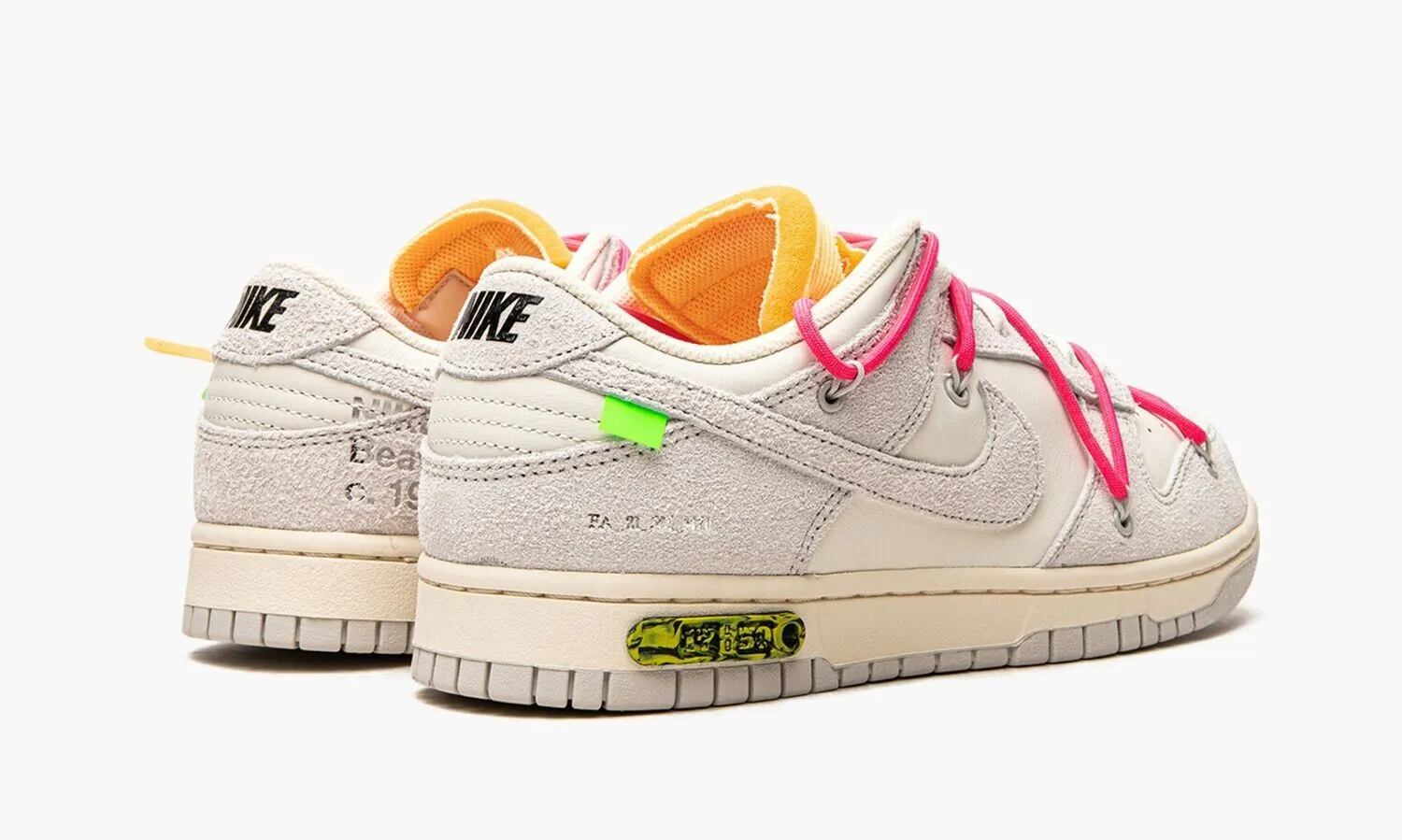 NIKE DUNK LOW Off White Lot 17 - beetsneakers