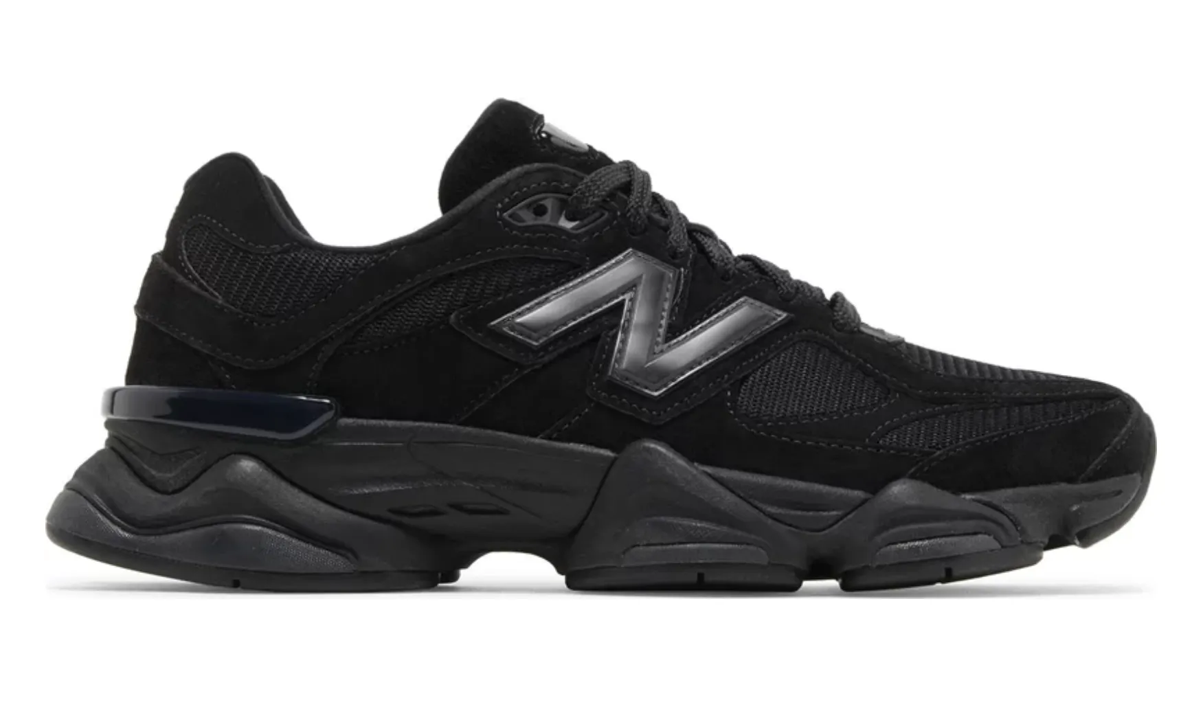 New Balance NB 9060 Triple Suede Black - beetsneakers