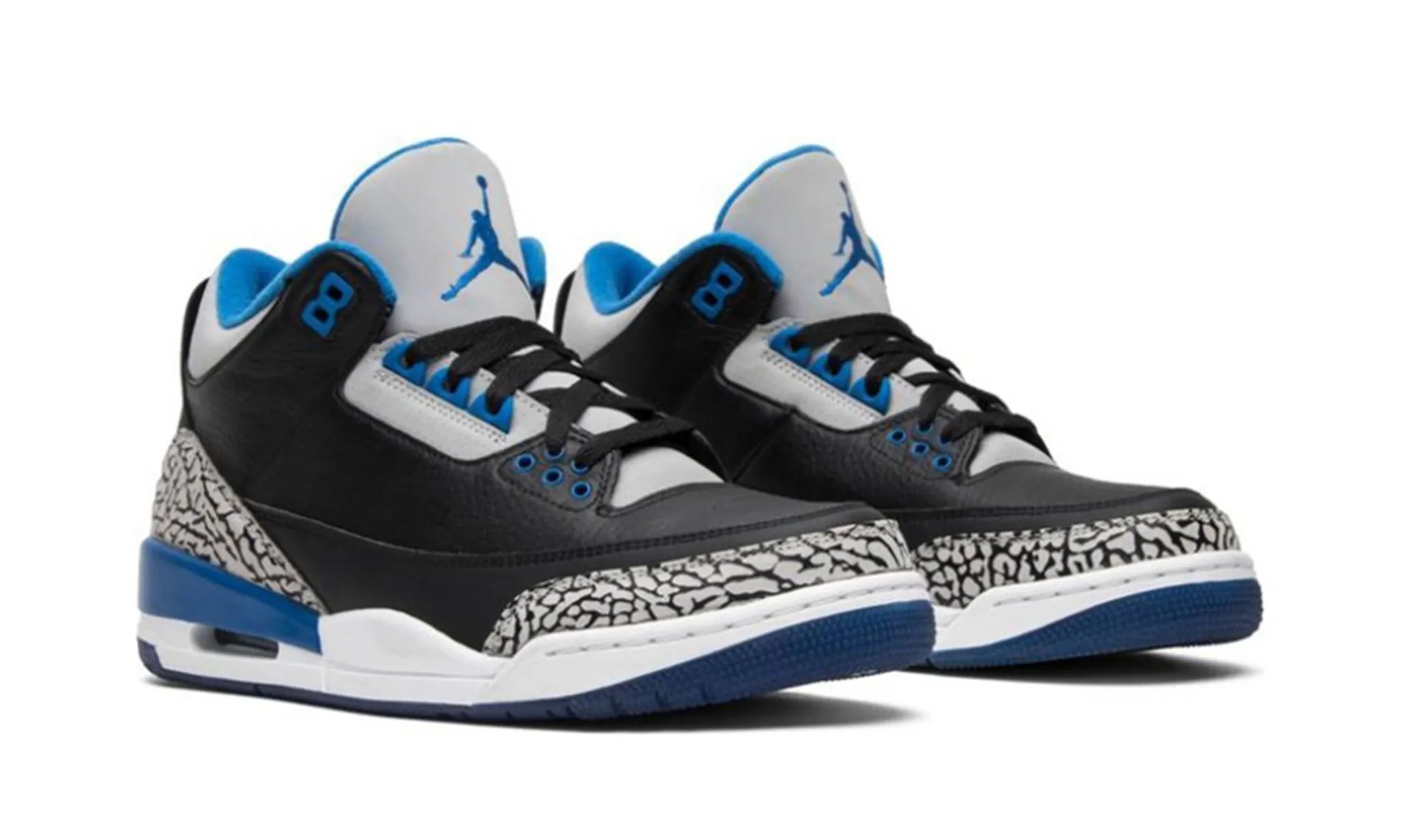 Jordan 3 Retro Sport Blue - beetsneakers