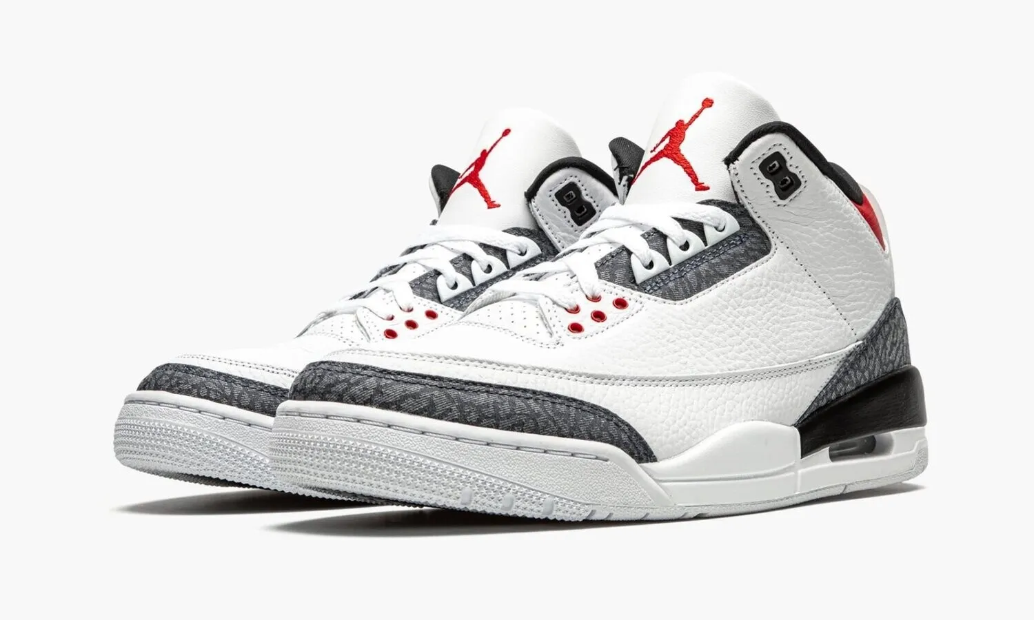 Jordan 3 Retro Denim SE Fire Red - beetsneakers