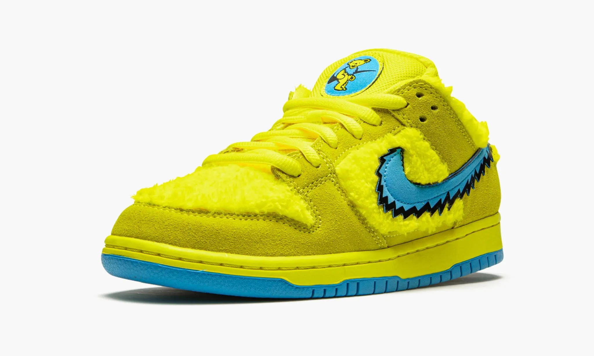 NIKE SB DUNK LOW Grateful Dead Yellow  Bear - beetsneakers