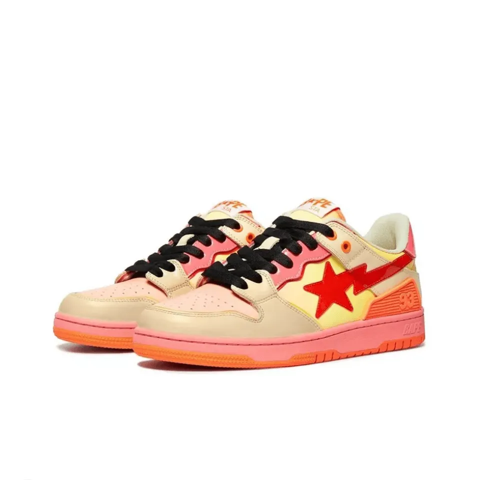 Bape SK8 Sta Orange - beetsneakers