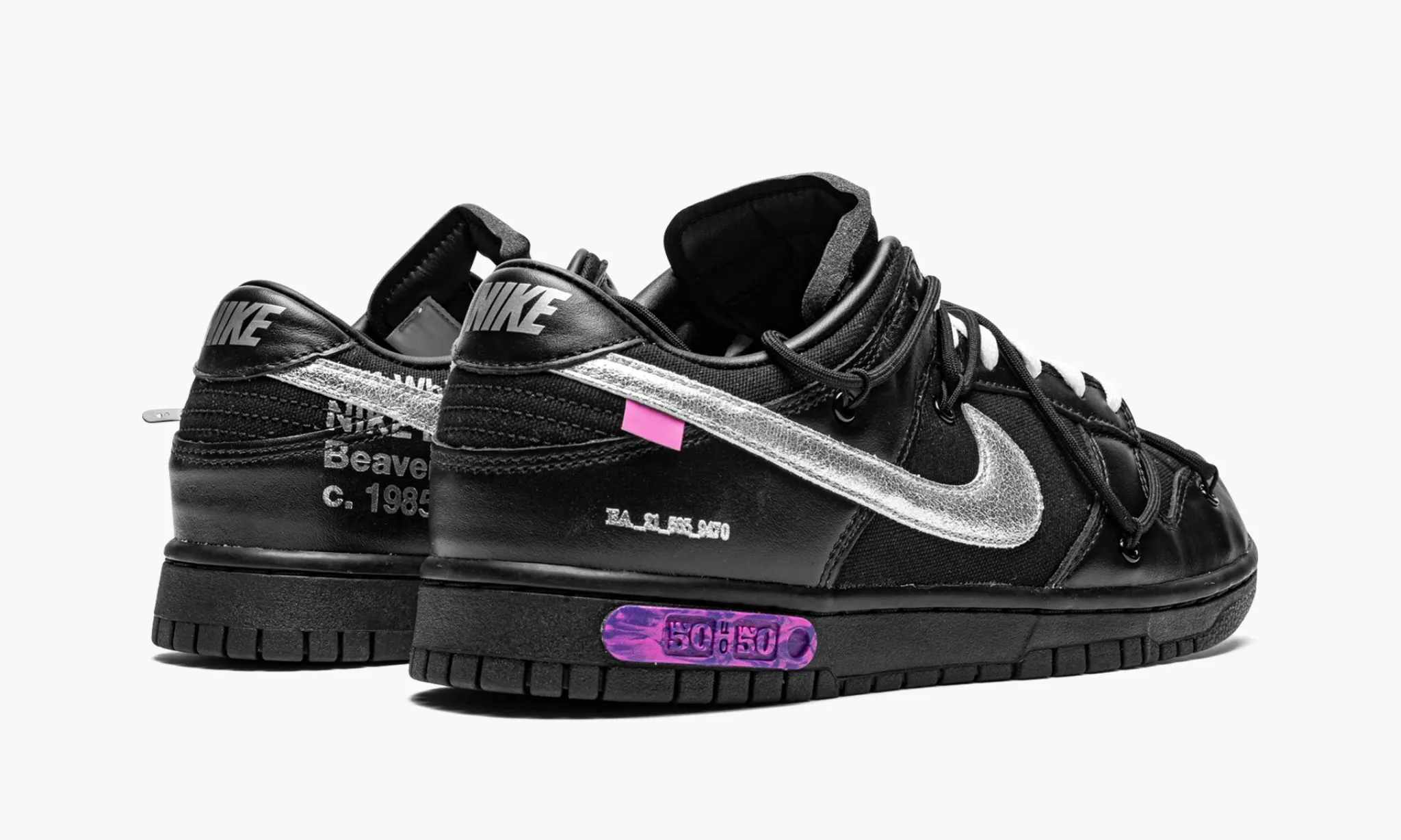 NIKE DUNK LOW OFF WHITE Lot 50 - beetsneakers
