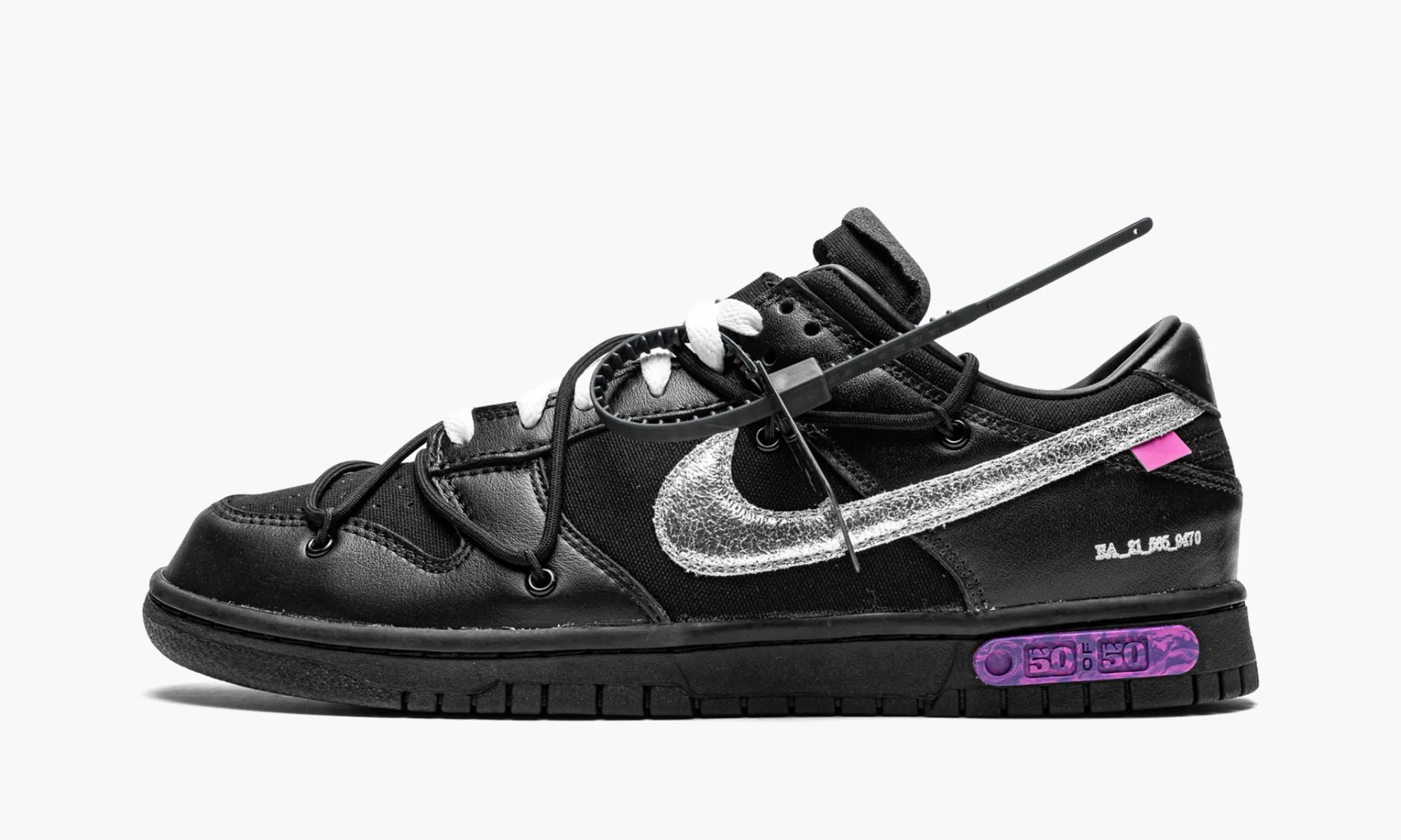 NIKE DUNK LOW OFF WHITE Lot 50 - beetsneakers