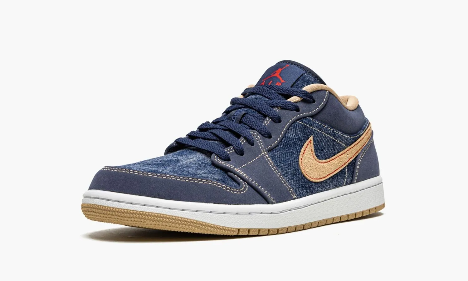 JORDAN 1 LOW SE Denim - beetsneakers