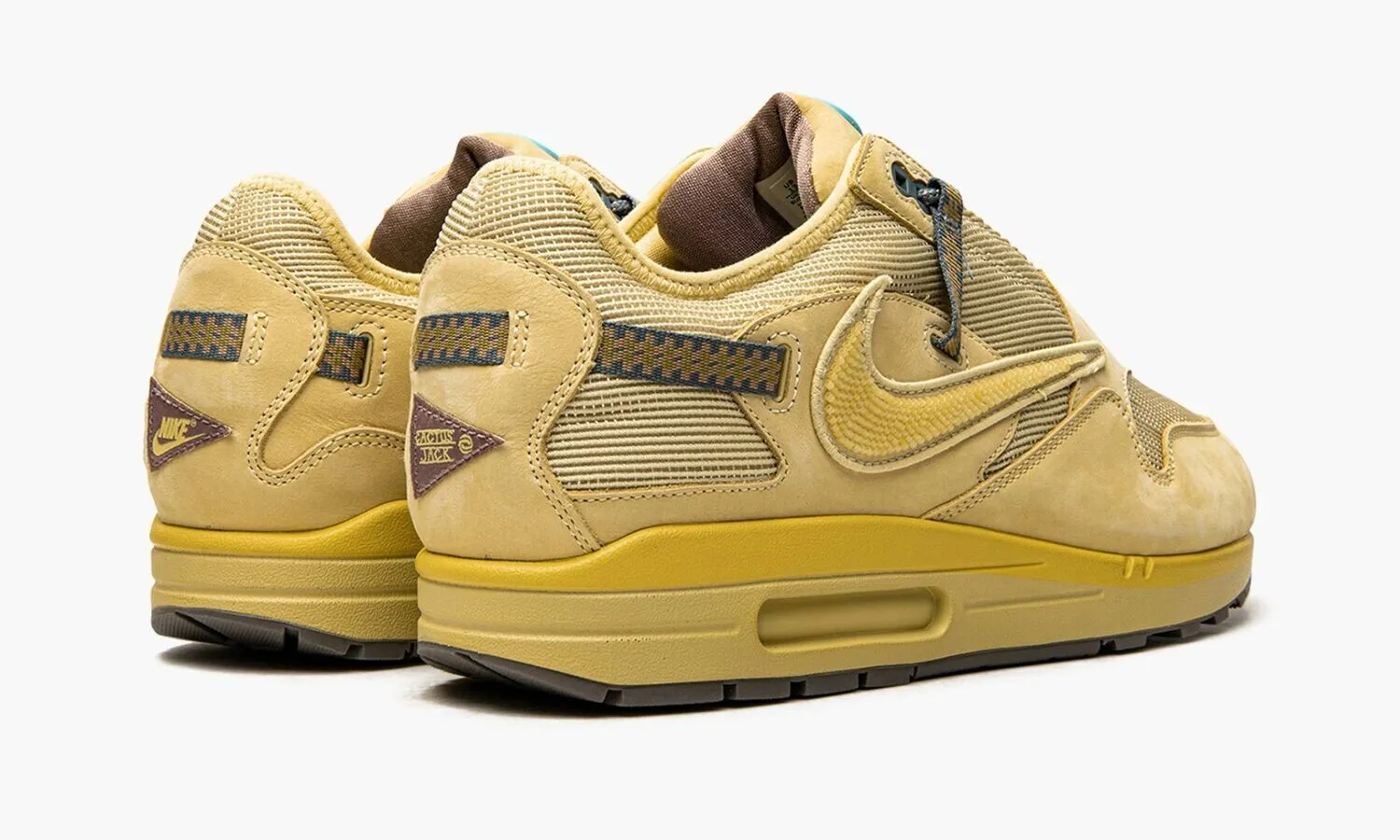 NIKE AIR MAX 1 Travis Scott Saturn Gold - beetsneakers