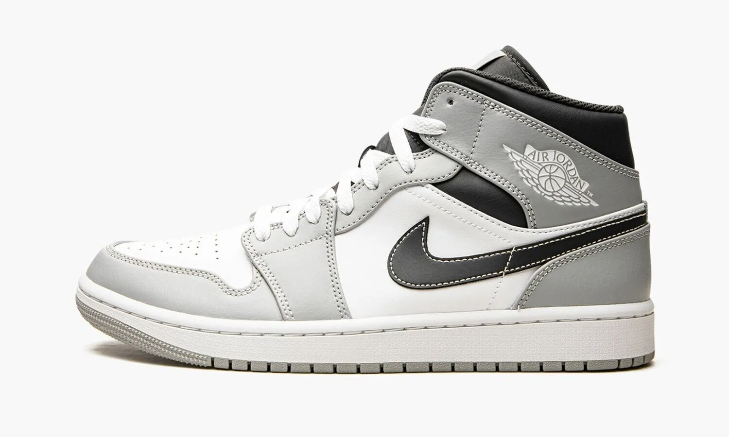 JORDAN 1 MID Light Smoke Grey 2.0 - beetsneakers