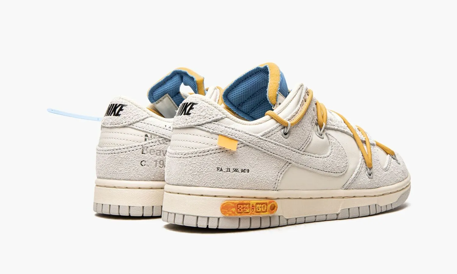 NIKE DUNK LOW Lot 34 Off White - beetsneakers