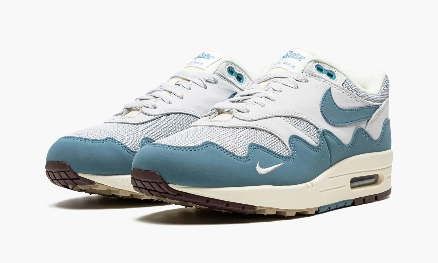 NIKE AIR MAX 1 Patta Noise Aqua - beetsneakers