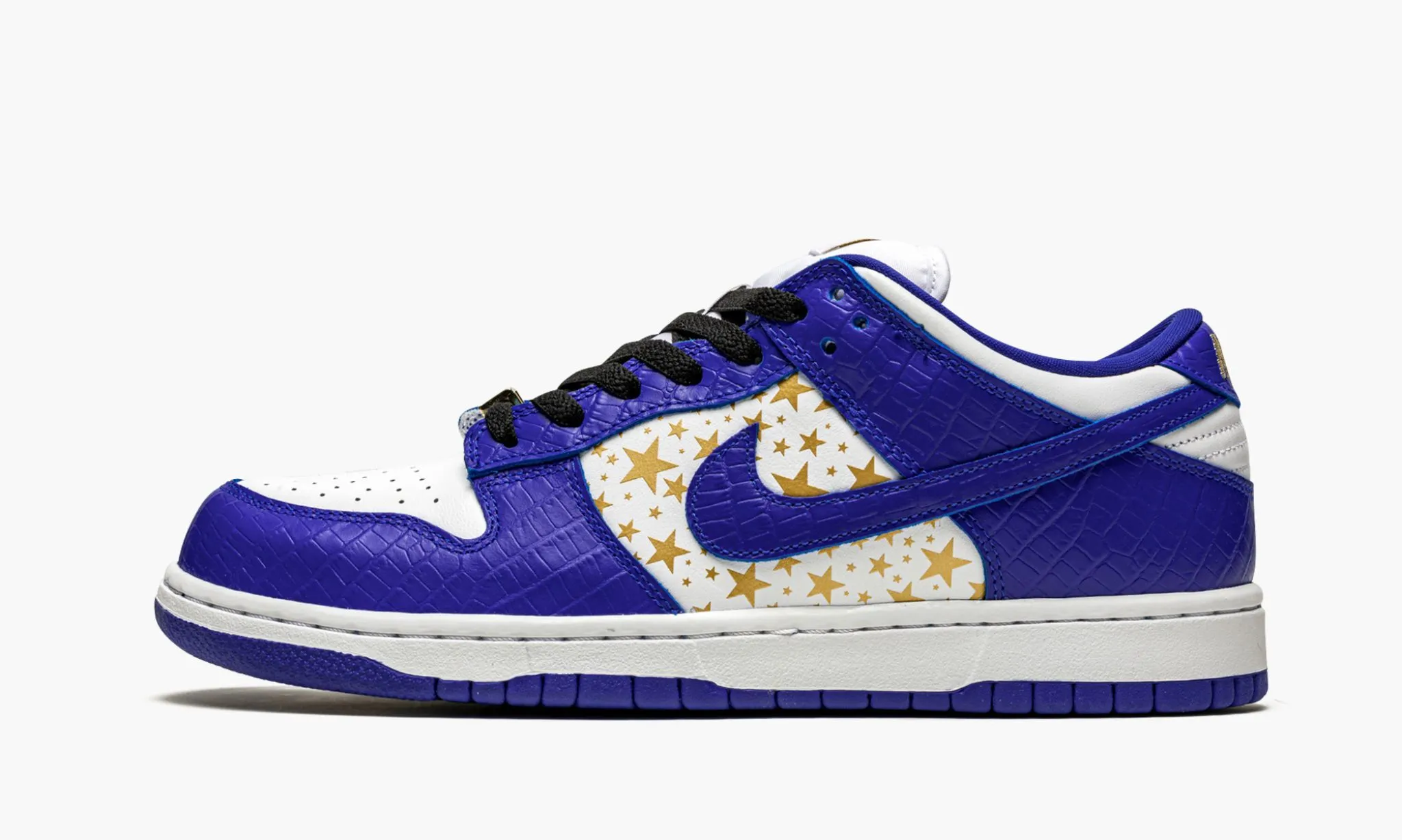 NIKE SB DUNK LOW Supreme Stars Hyper Blue - beetsneakers
