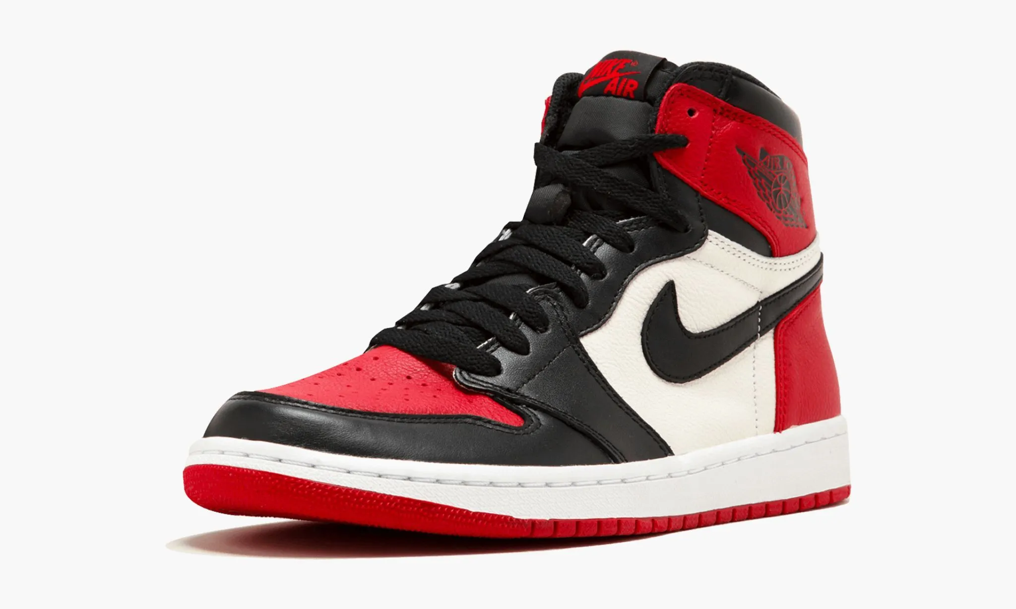 JORDAN 1 RETRO HIGH Bred Toe - beetsneakers