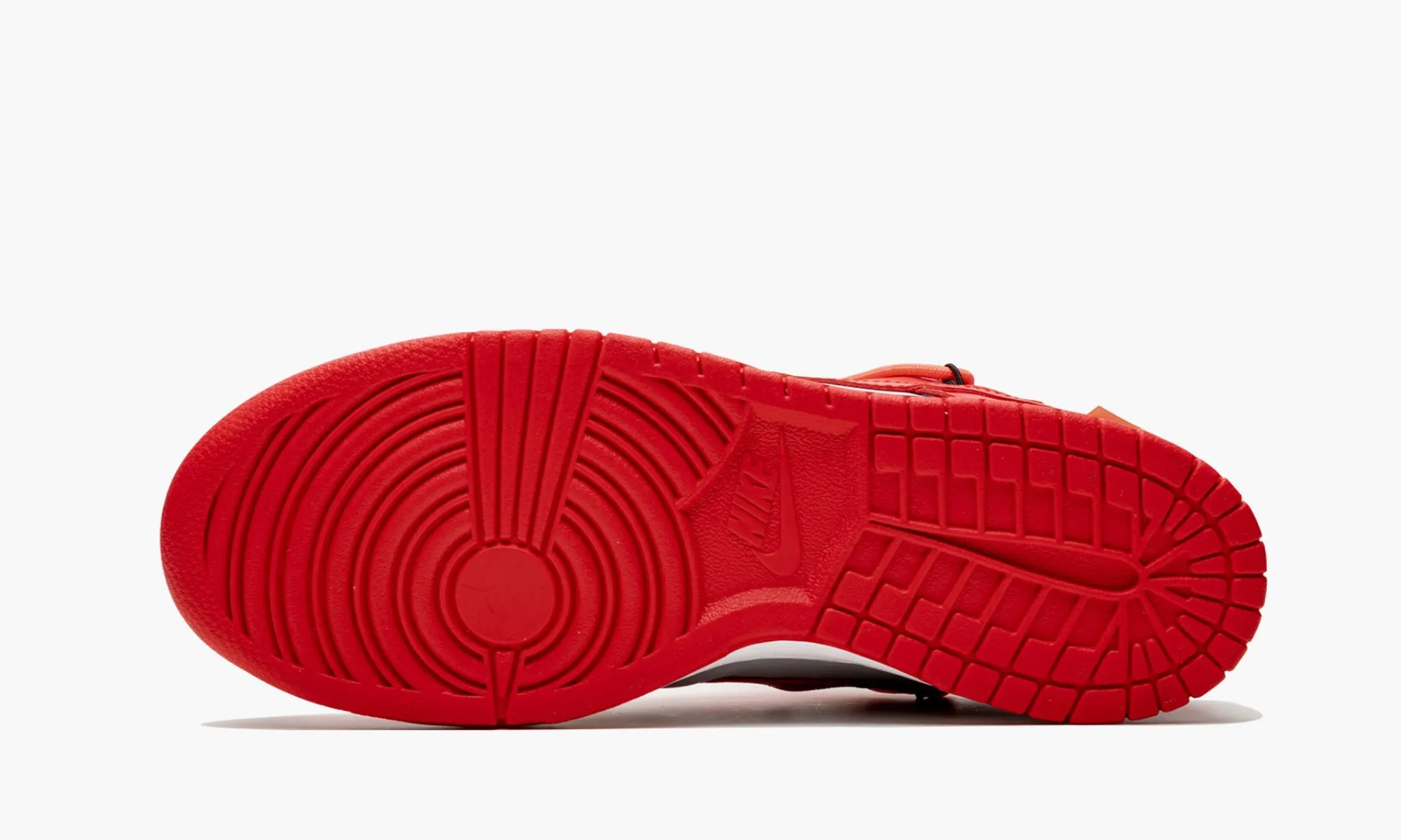 NIKE X OFF WHITE DUNK LOW Off White University Red - beetsneakers