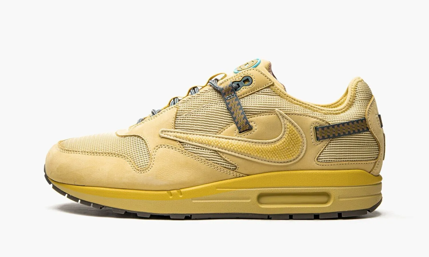 NIKE AIR MAX 1 Travis Scott Saturn Gold - beetsneakers