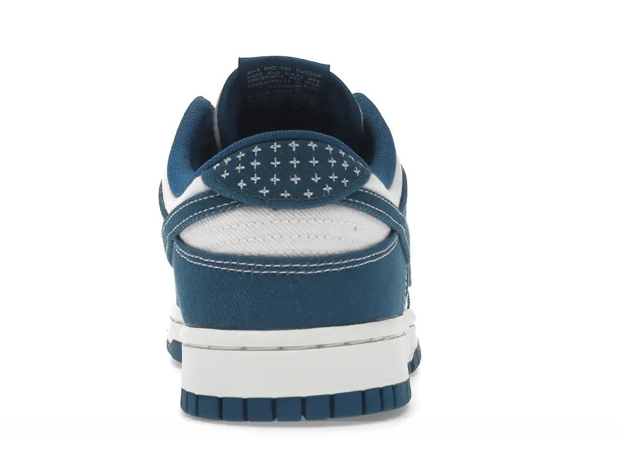 Nike Dunk Low Industrial Blue Sashiko - beetsneakers