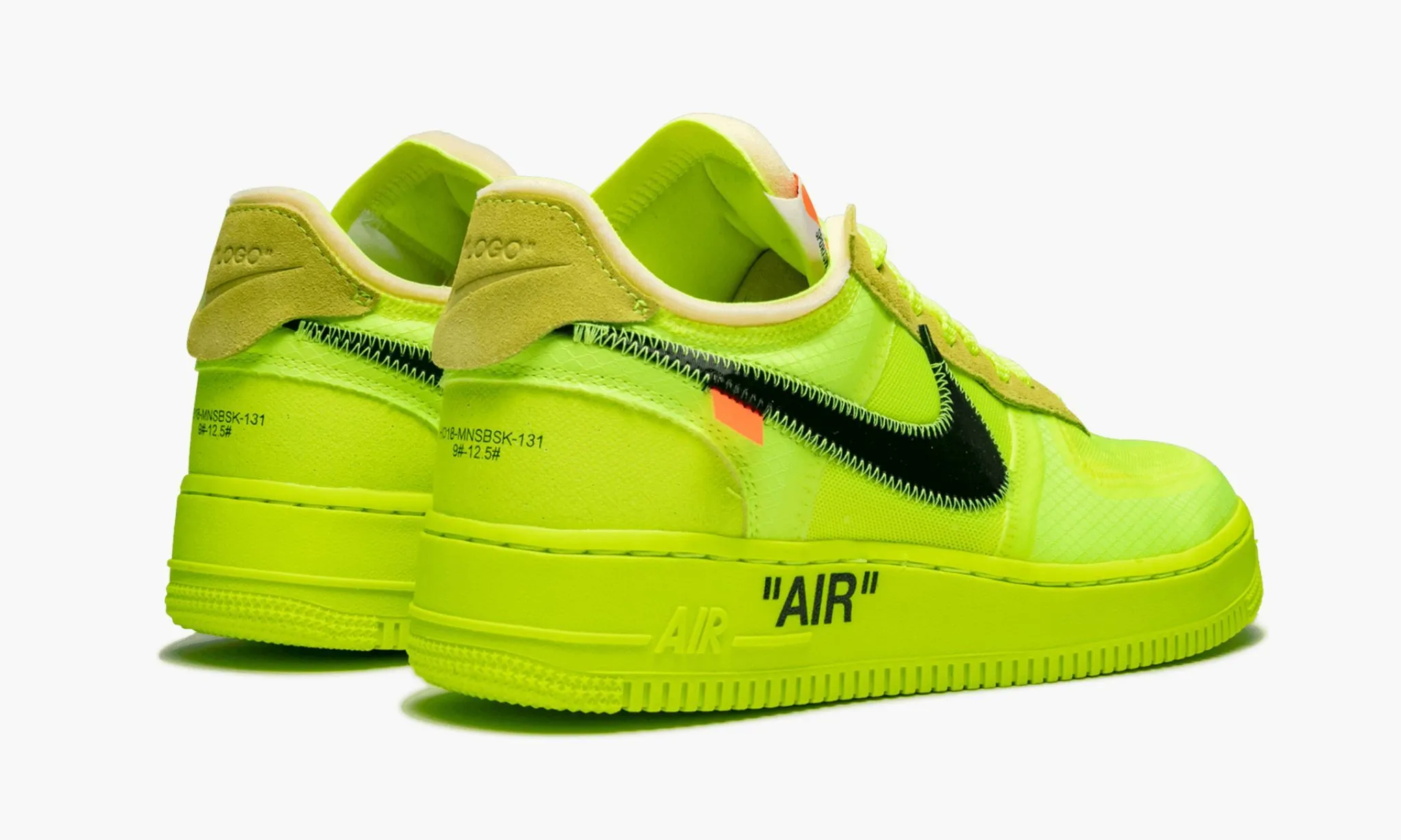 NIKE AIR FORCE 1 LOW Off White Volt - beetsneakers