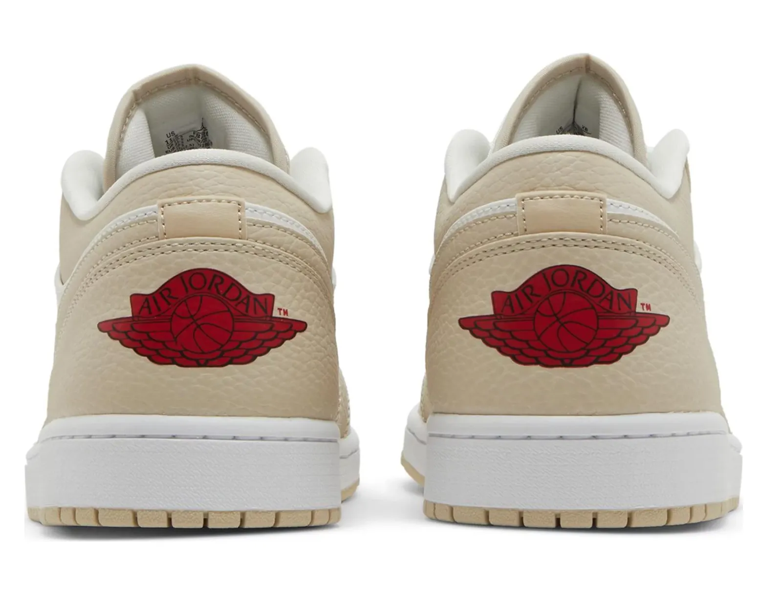 Jordan 1 Low SE Sail Rattan University Red - beetsneakers