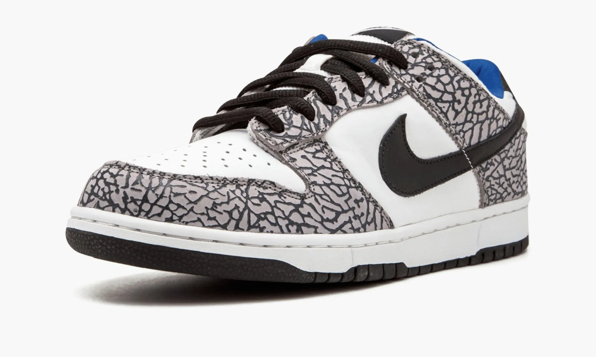 NIKE SB DUNK LOW PRO Supreme White Cement - beetsneakers