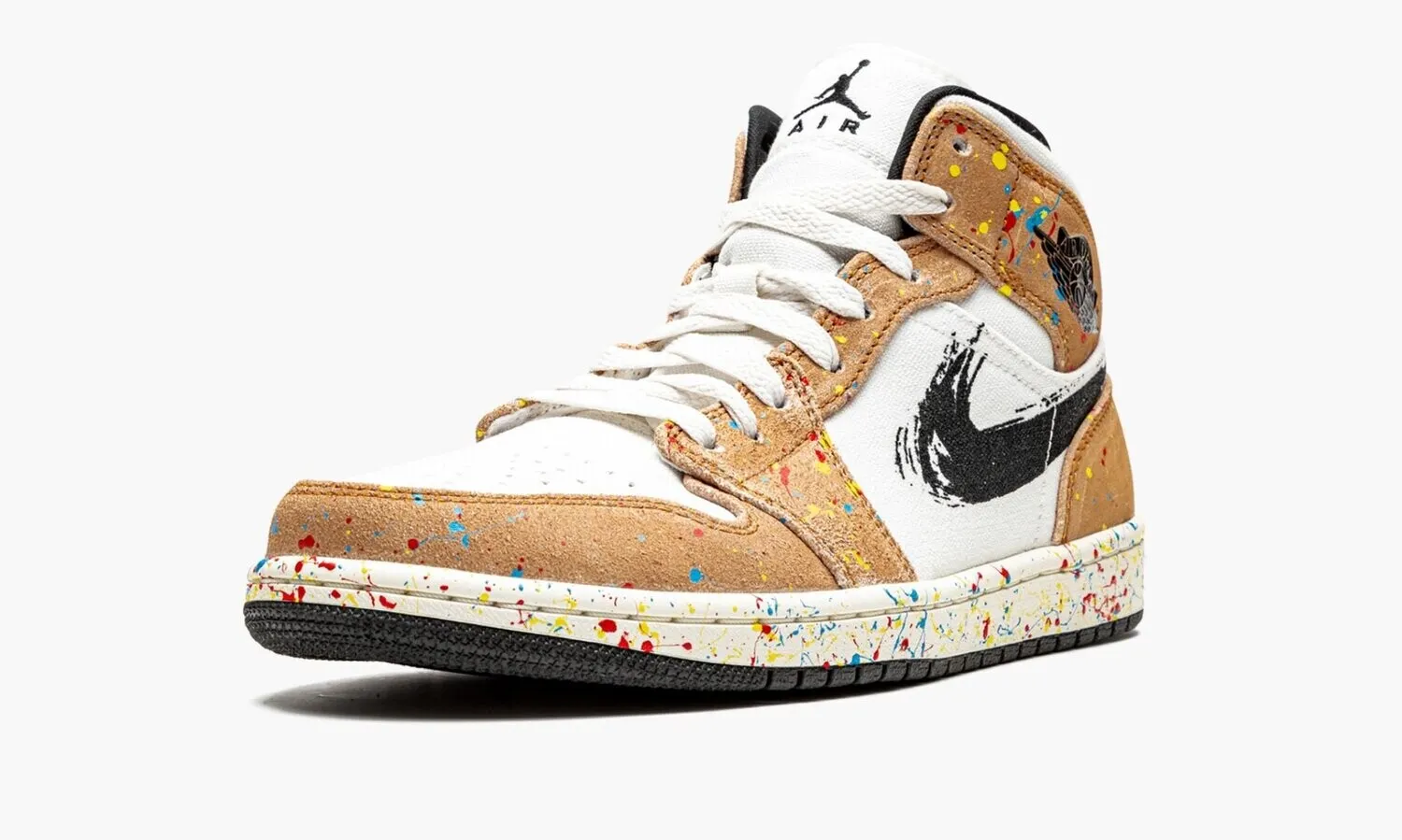 JORDAN 1 MID SE Brushstroke - beetsneakers