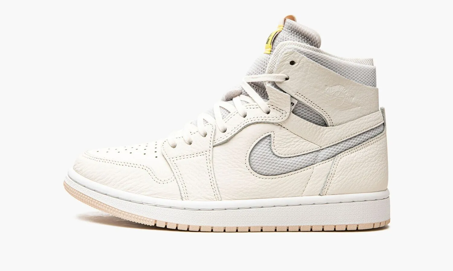 Jordan 1 High Zoom Pearl White - beetsneakers