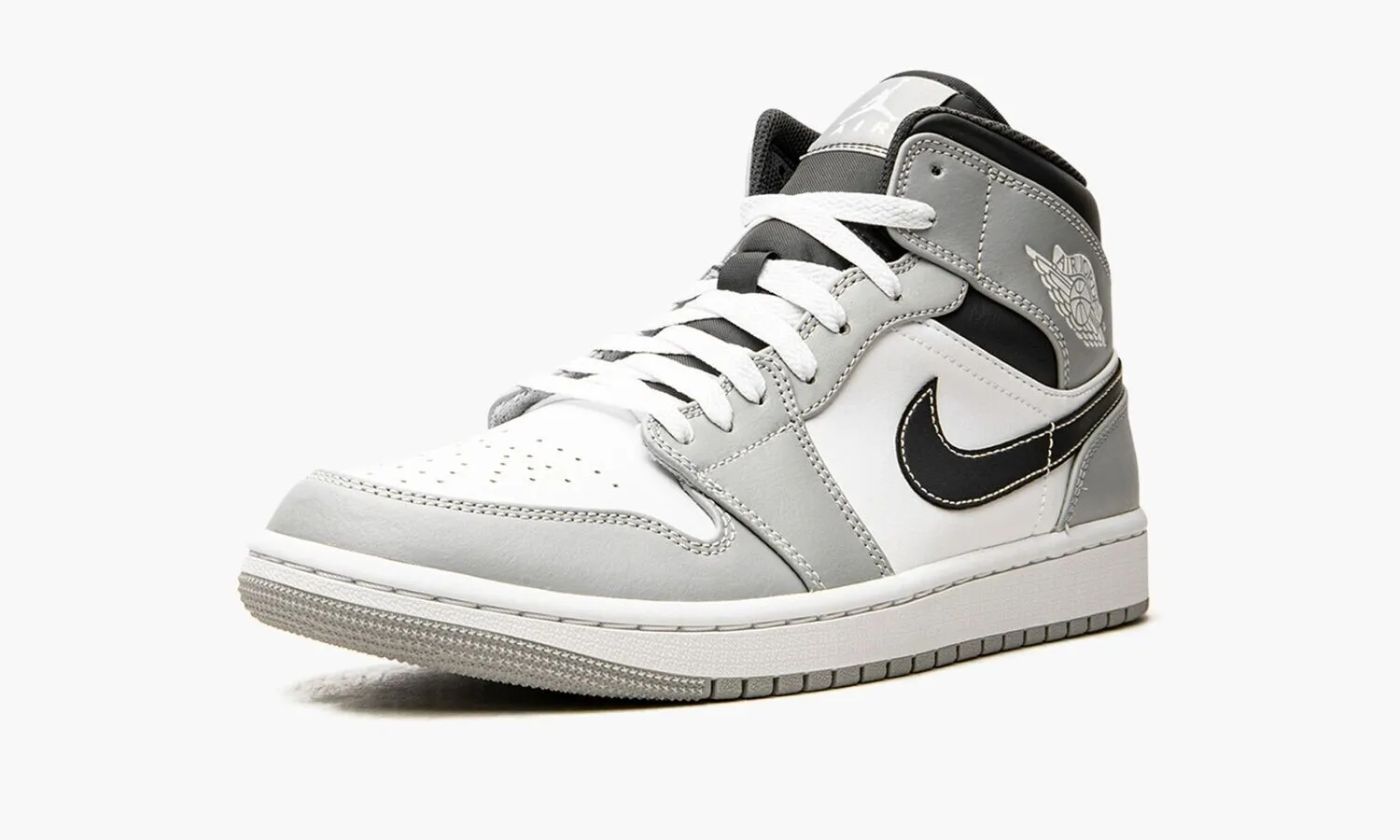 JORDAN 1 MID Light Smoke Grey 2.0 - beetsneakers