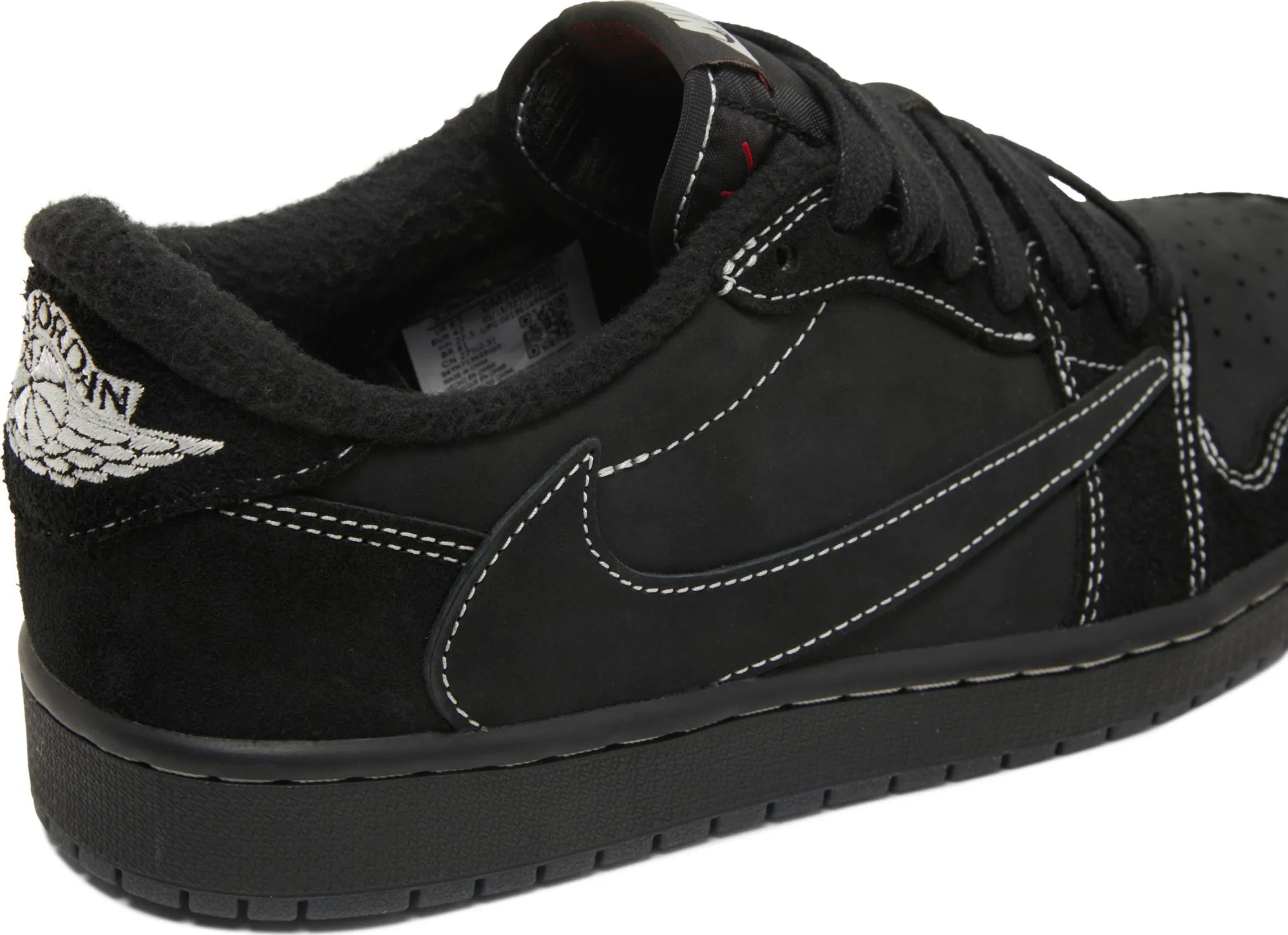 Jordan 1 Retro Low OG SP Travis Scott 'Black Phantom' - beetsneakers