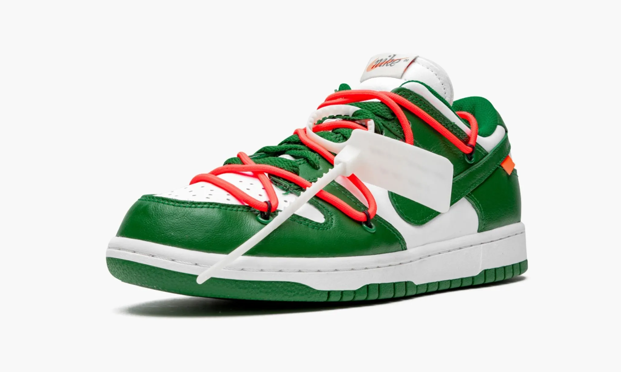 NIKE DUNK LOW Off White Pine Green - beetsneakers