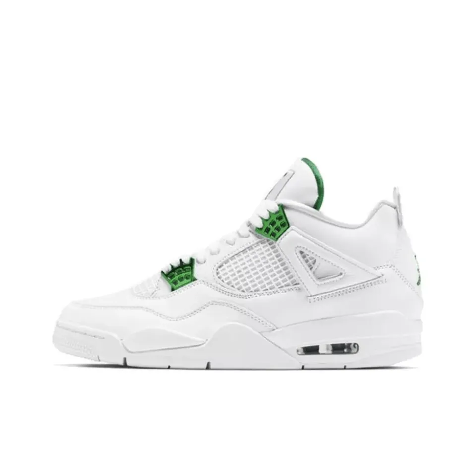 Jordan 4 Retro Metallic Green - beetsneakers