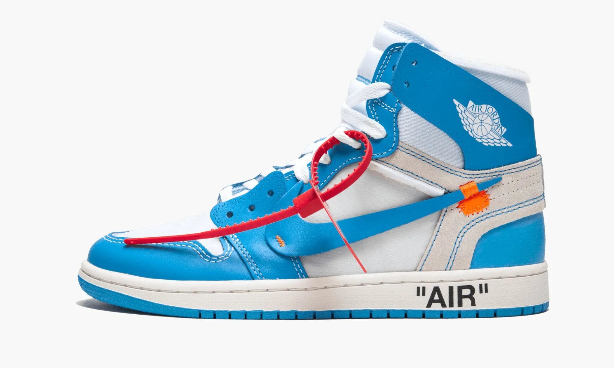JORDAN 1 RETRO HIGH Off White UNC - beetsneakers