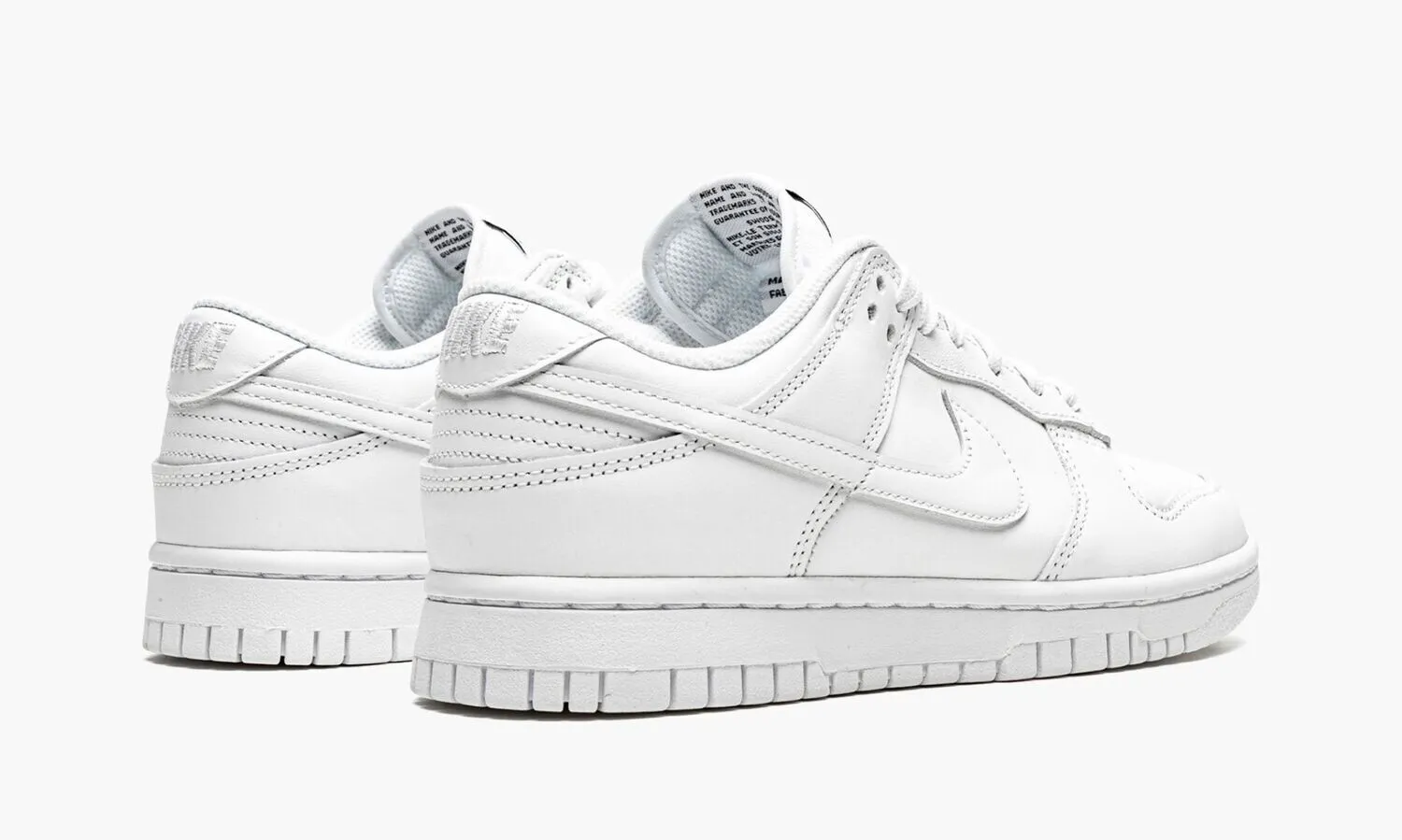 NIKE DUNK LOW Triple White - beetsneakers