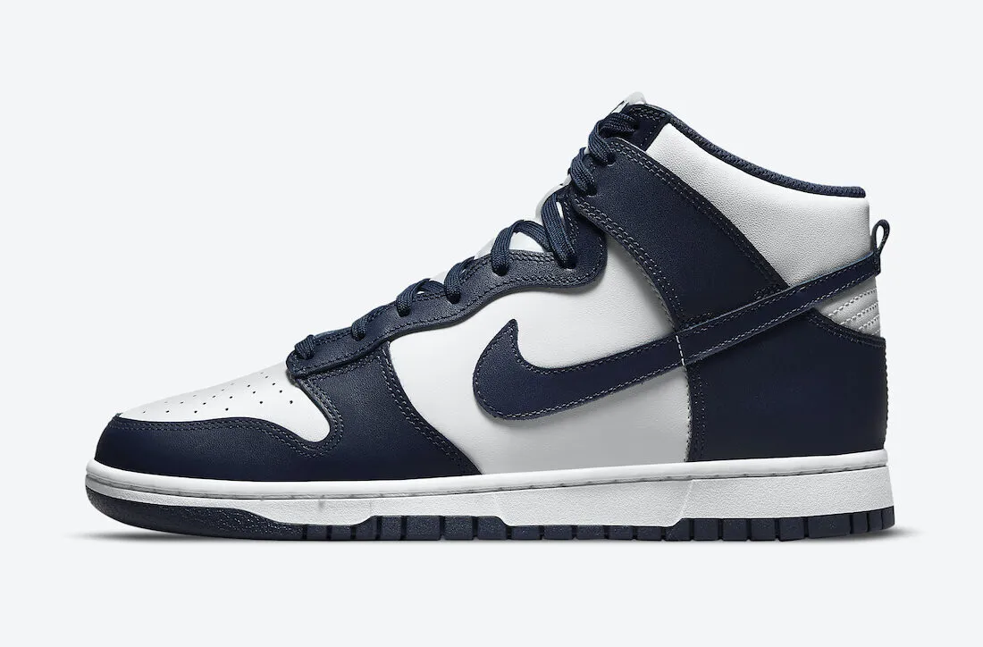 Nike Dunk High Championship Navy - beetsneakers