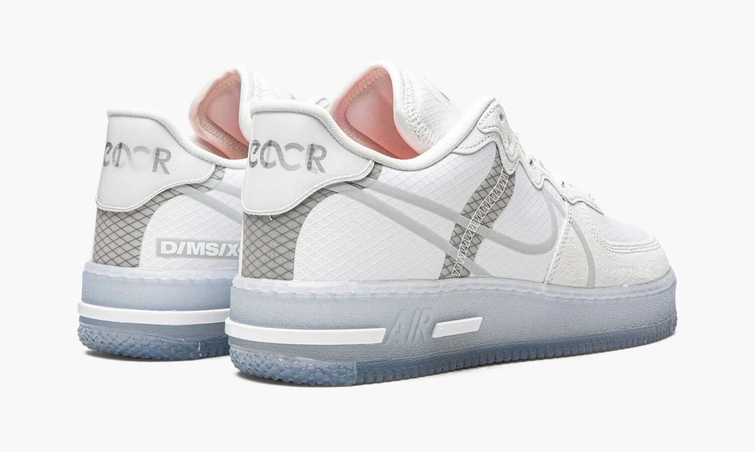 Nike AIR FORCE 1 REACT White Ice - beetsneakers