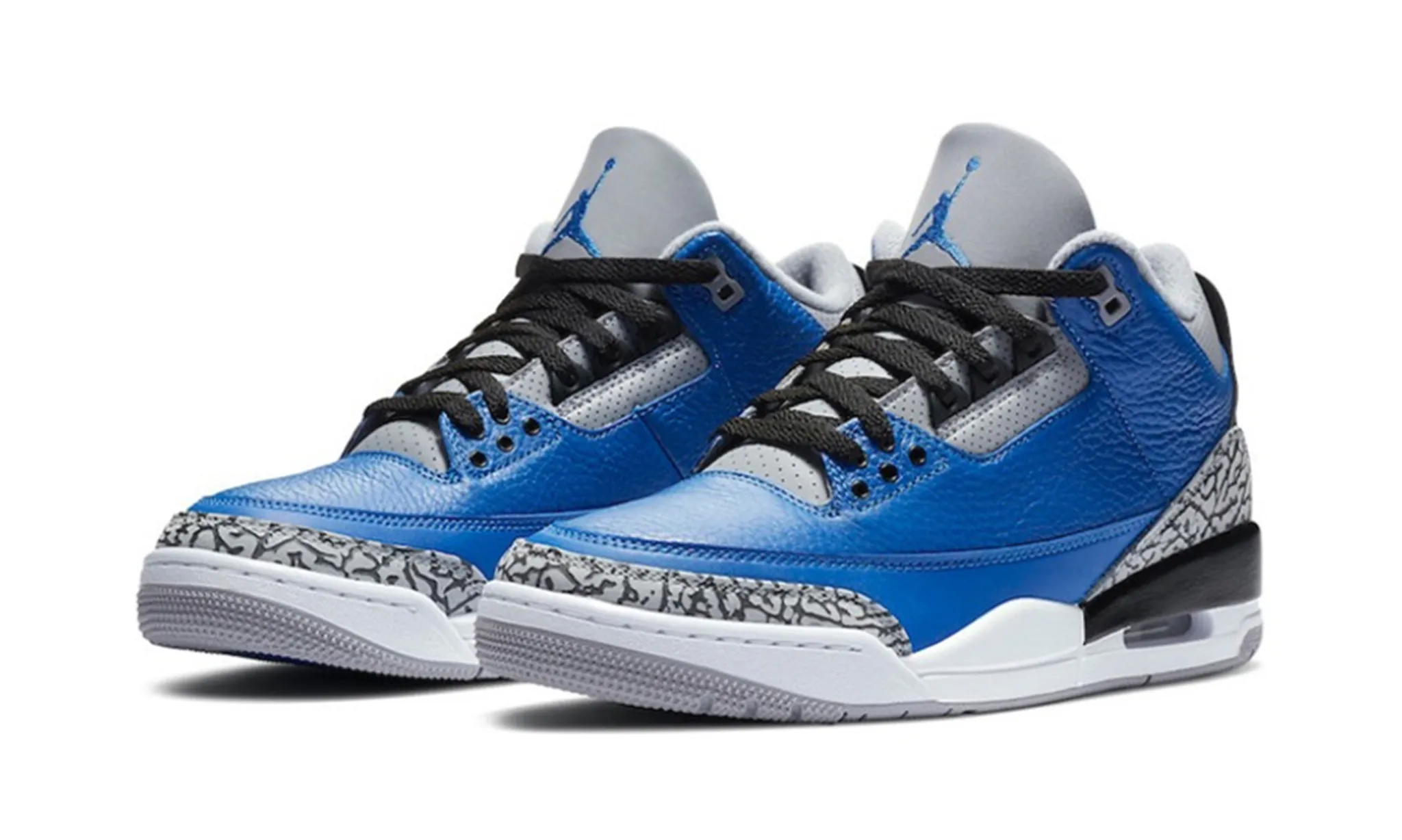 Jordan 3 Retro Blue Cement - beetsneakers