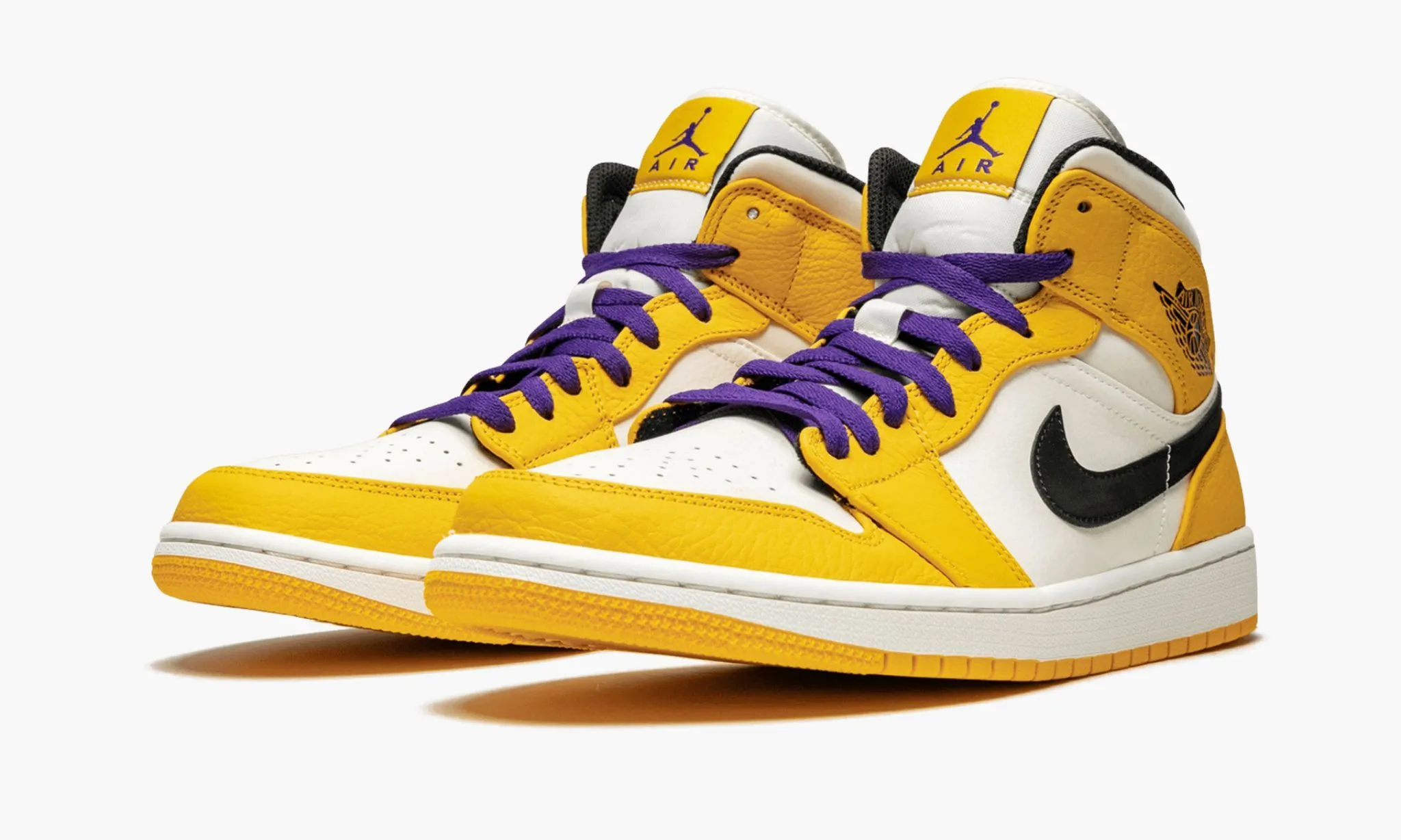 JORDAN 1 MID SE Lakers - beetsneakers