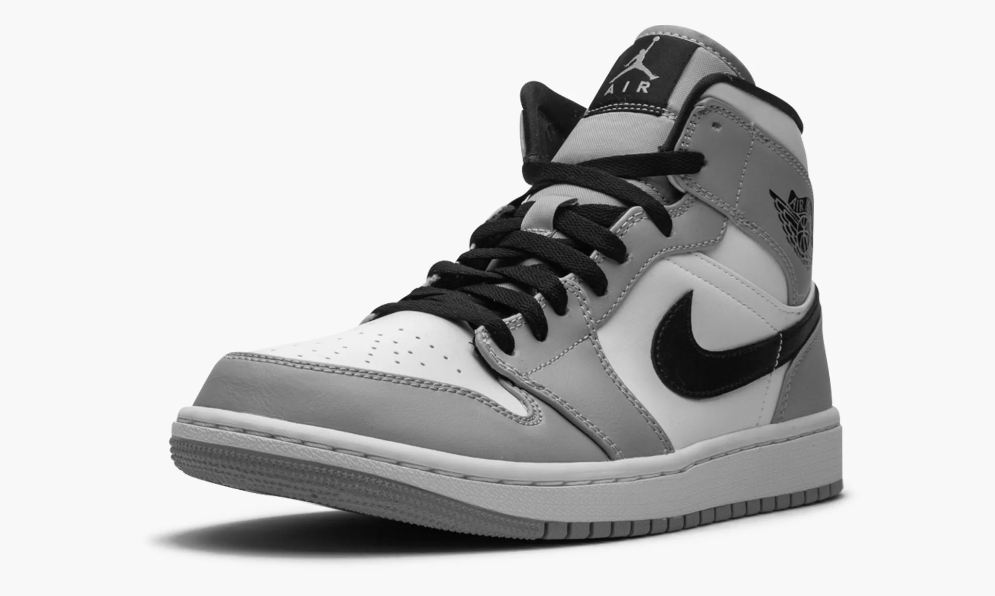 JORDAN 1 MID Smoke Grey - beetsneakers