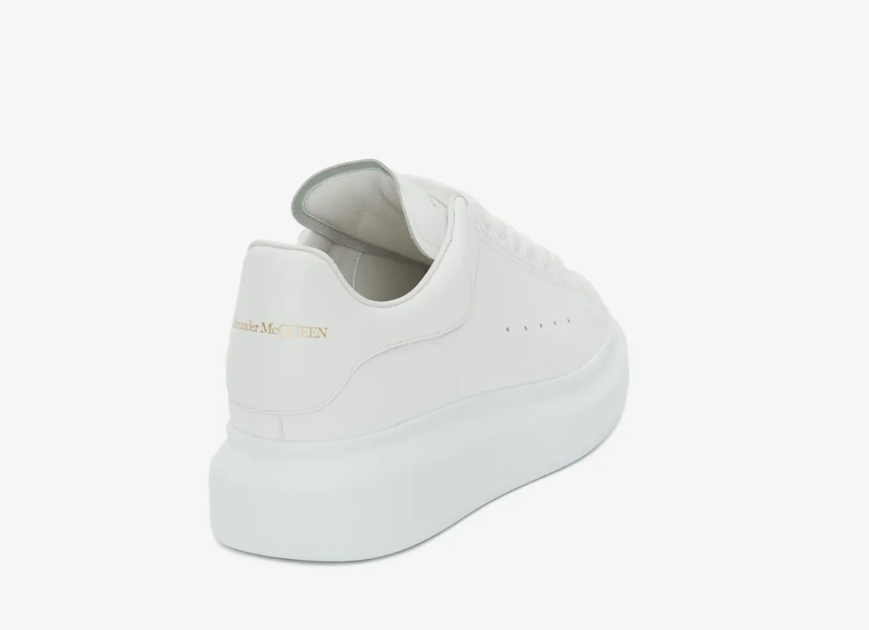 Alexander Mcqueen Men's Oversized Sneaker in White - beetsneakers