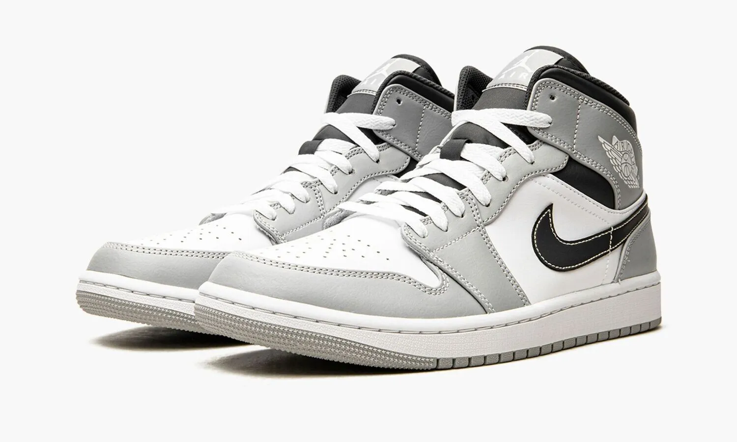 JORDAN 1 MID Light Smoke Grey 2.0 - beetsneakers