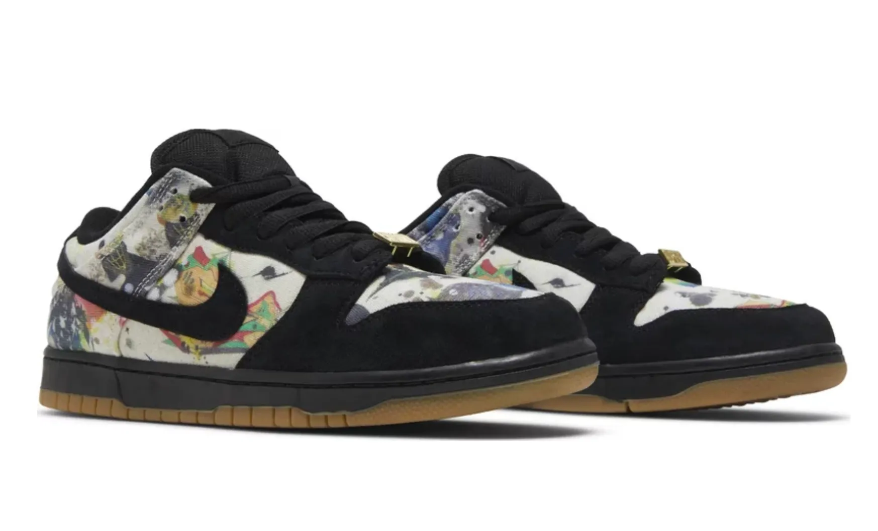 Supreme x Dunk Low SB 'Rammellzee' - beetsneakers