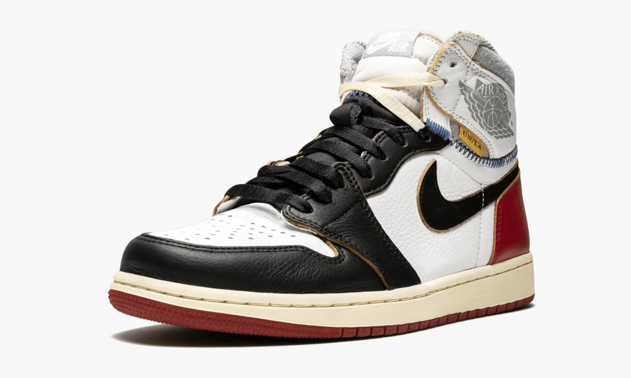 JORDAN 1 RETRO HIGH OG NRG Union Black Toe - beetsneakers