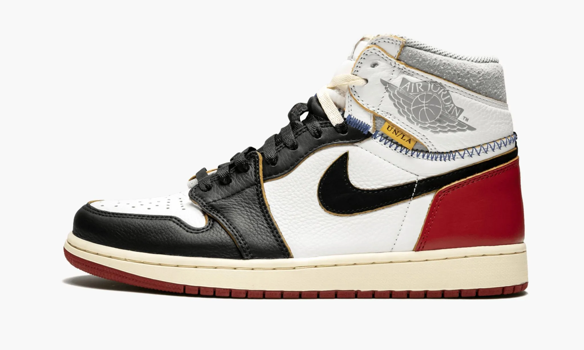 JORDAN 1 RETRO HIGH OG NRG Union Black Toe - beetsneakers