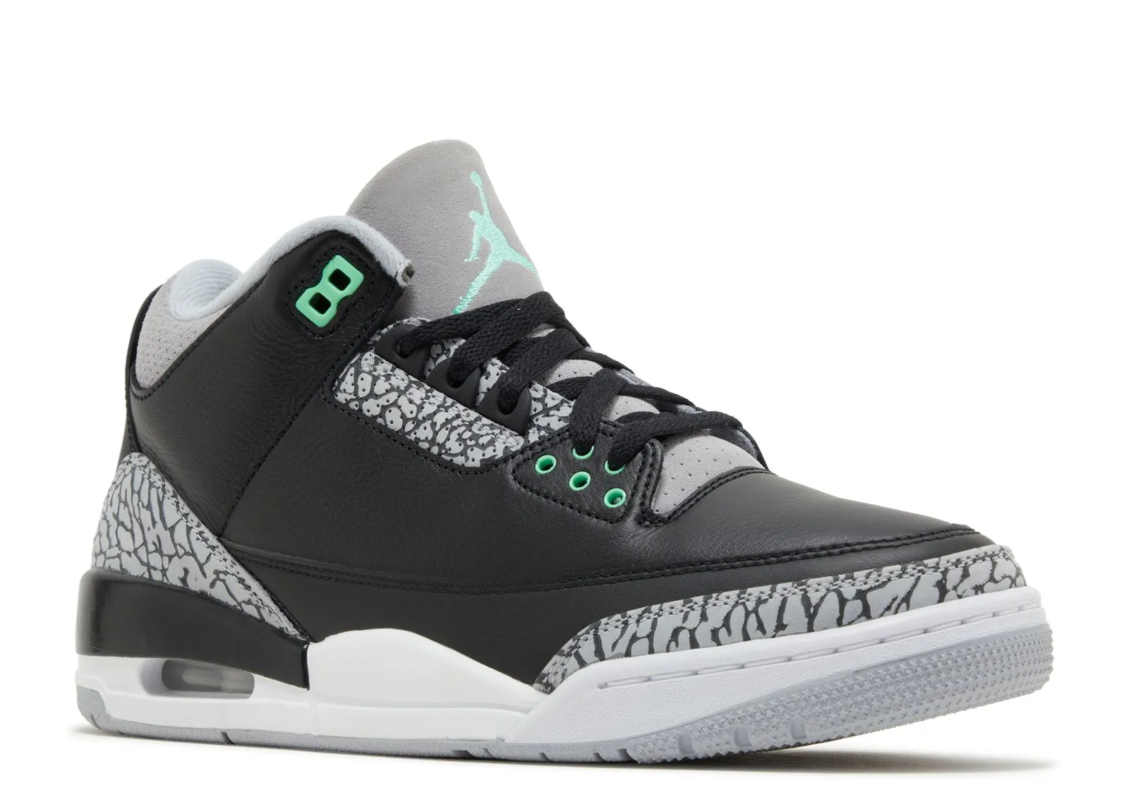 Jordan 3 Retro Green Glow - beetsneakers