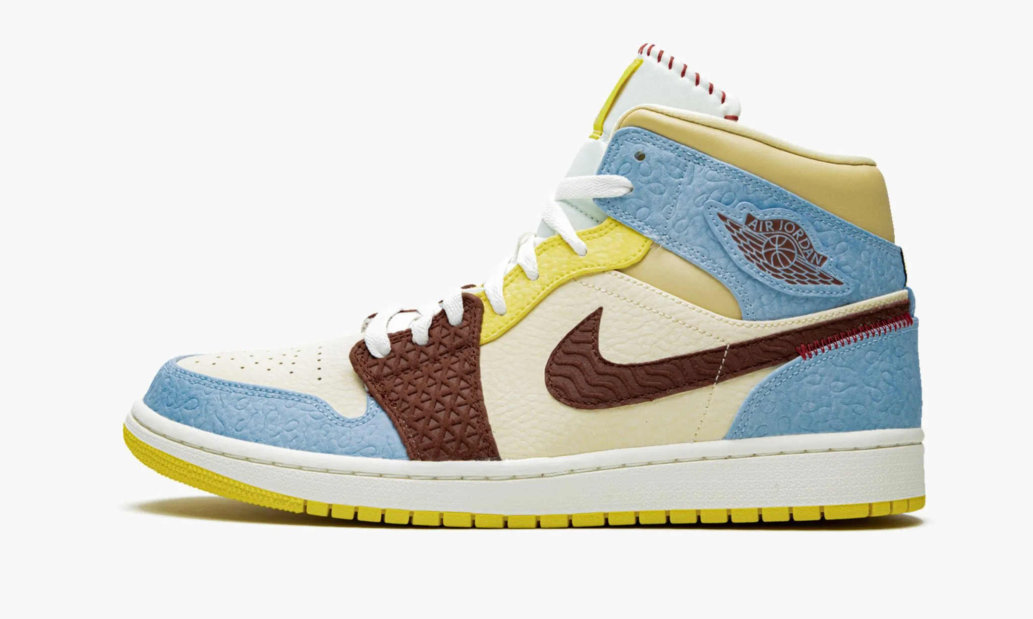 JORDAN 1 MID SE Maison Chateau Rouge Fearless - beetsneakers