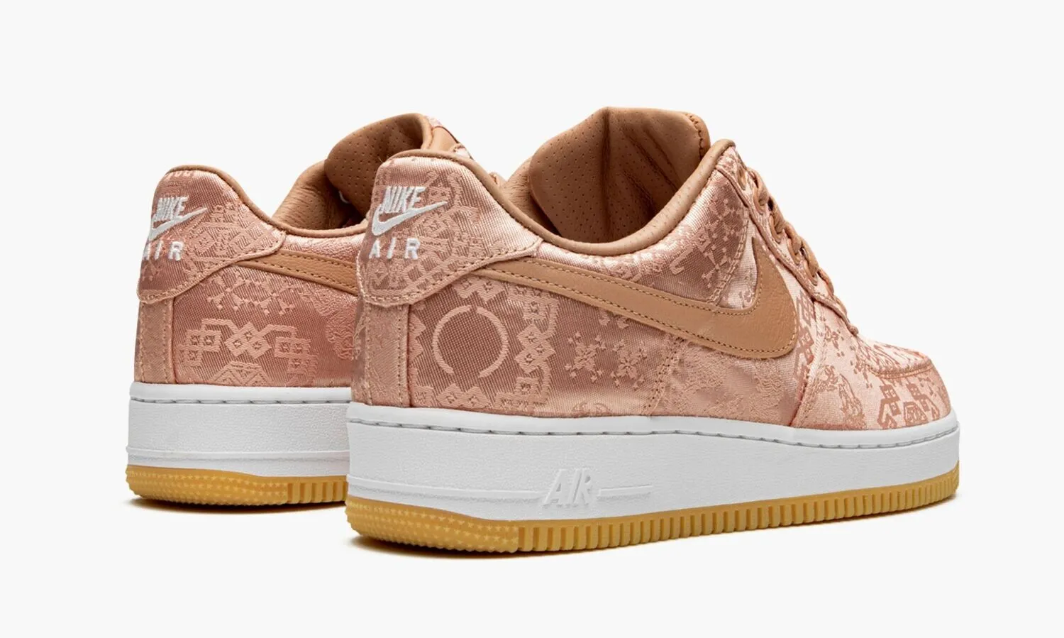 NIKE AIR FORCE 1 PRM CLOT Rose Gold Silk - beetsneakers